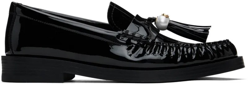 Черные лоферы Addie Jimmy Choo, цвет Black