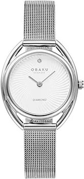 Fashion наручные  женские часы Obaku V286LXCIMC. Коллекция Diamond