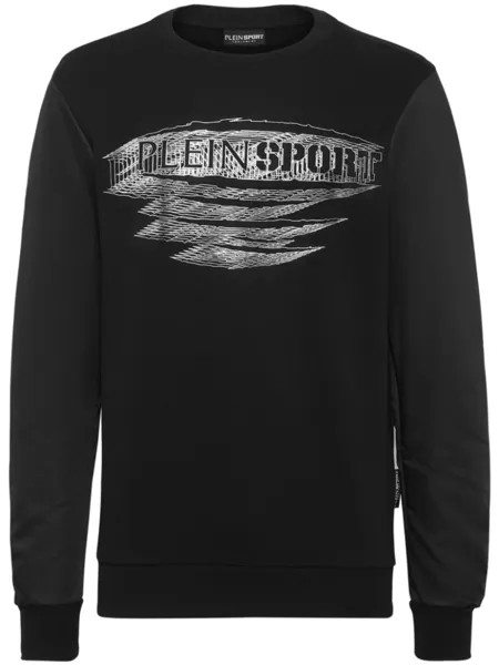 Plein Sport толстовка с логотипом, черный