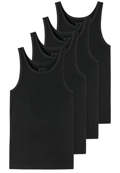 Майка Schiesser/Tanktop 95/5 Organic Cotton, черный
