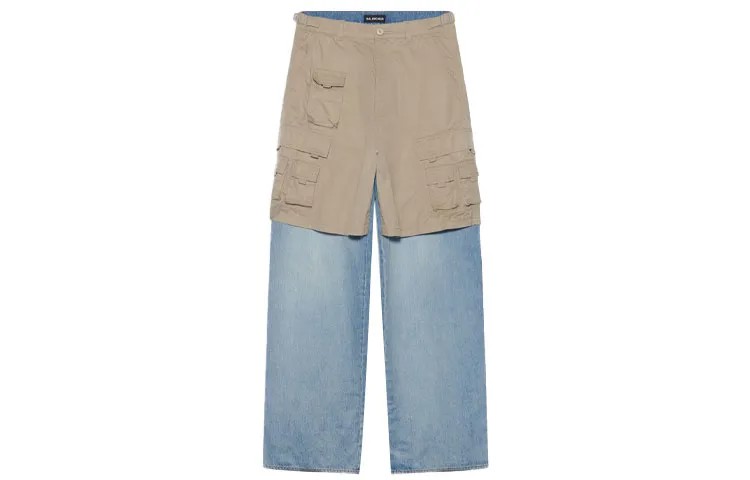 Мужские джинсы Balenciaga, цвет Blue