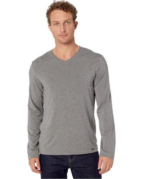 Рубашка Hanro Casuals Long Sleeve, цвет Stone Melange