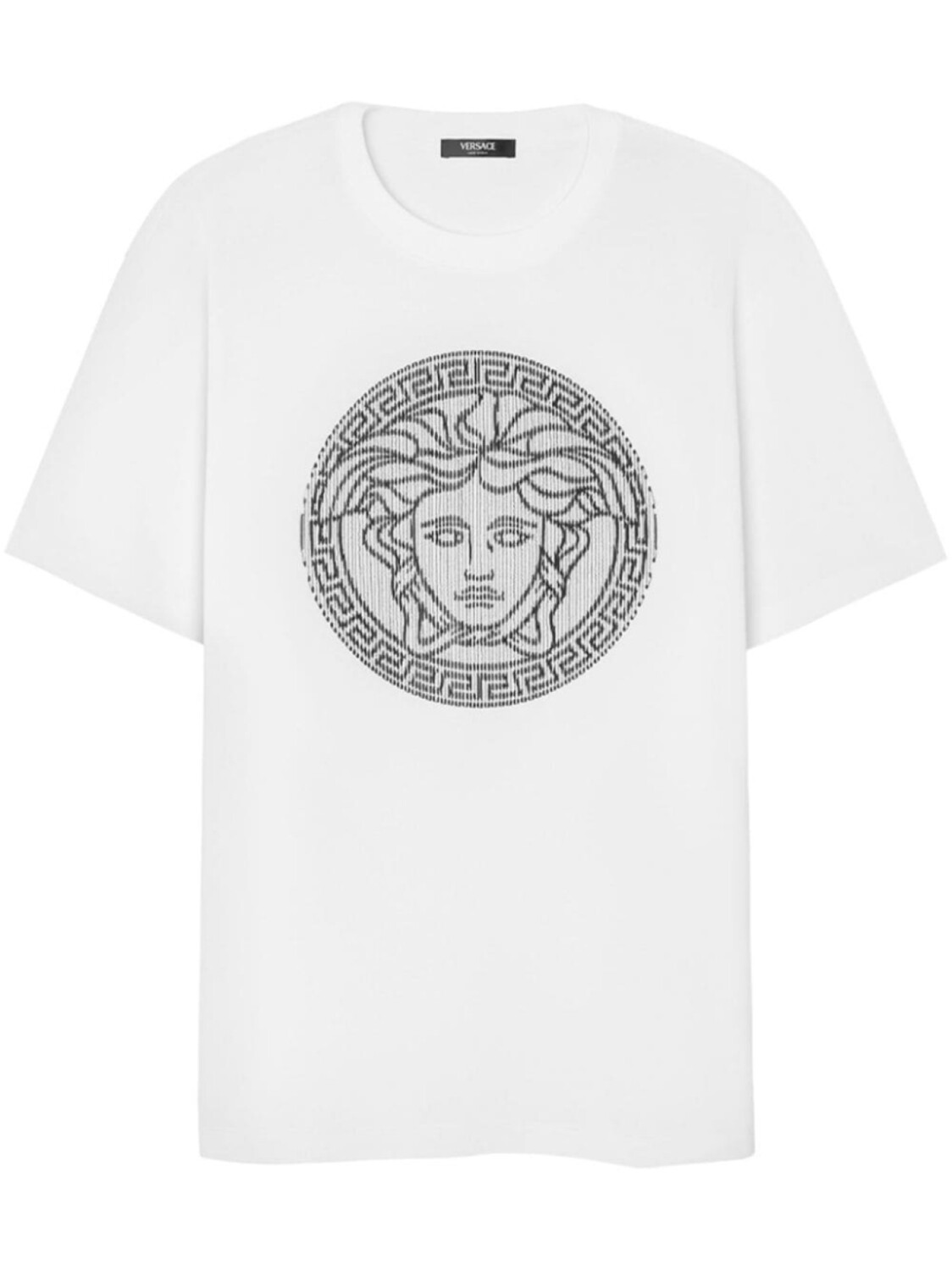 Versace футболка Medusa Sliced, белый
