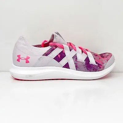 Кроссовки Under Armour Girls Infinity 3 3023404-602 Розовые кроссовки Размер 5Y