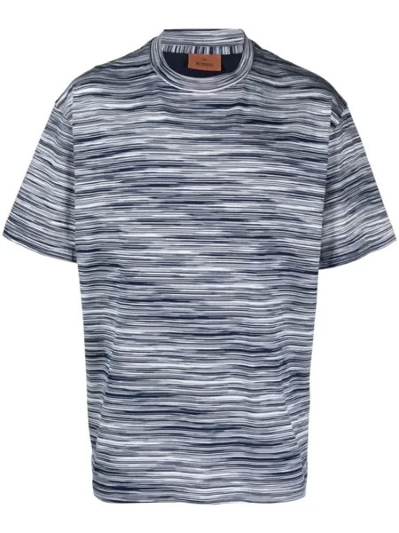 Missoni футболка с короткими рукавами, синий