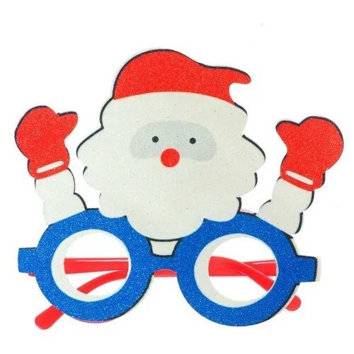 Карнавальные очки «Дедушка Мороз»