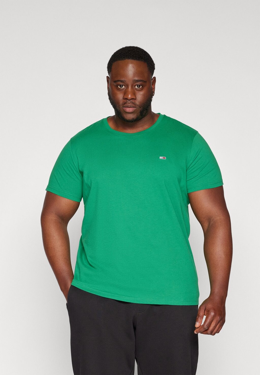 Базовая футболка Slim Tee 2 Pack Tommy Hilfiger, зеленый