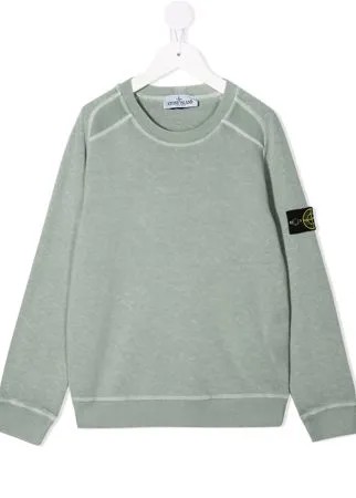 Stone Island Junior толстовка с логотипом