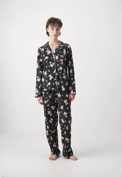 Пижамный комплект SPRING SUMMER FASHION Lauren Ralph Lauren, черный