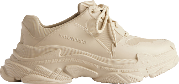 Кроссовки Balenciaga Triple S Mold Sneaker 'Beige', коричневый