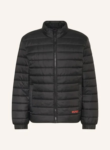 Стеганая куртка brenti2431 Hugo, черный