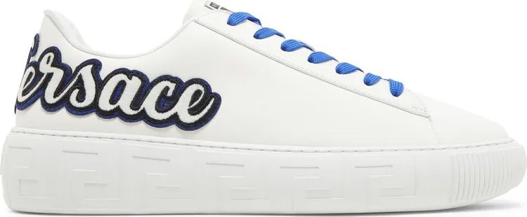 Кроссовки Versace La Greca Varsity Sneaker White, белый