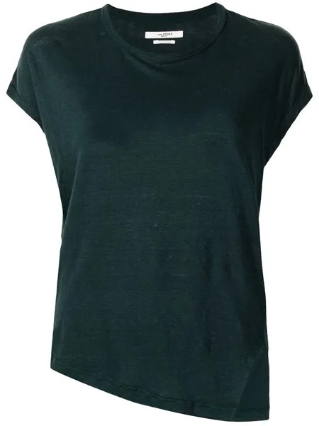 Isabel Marant Étoile футболка с асимметричным подолом