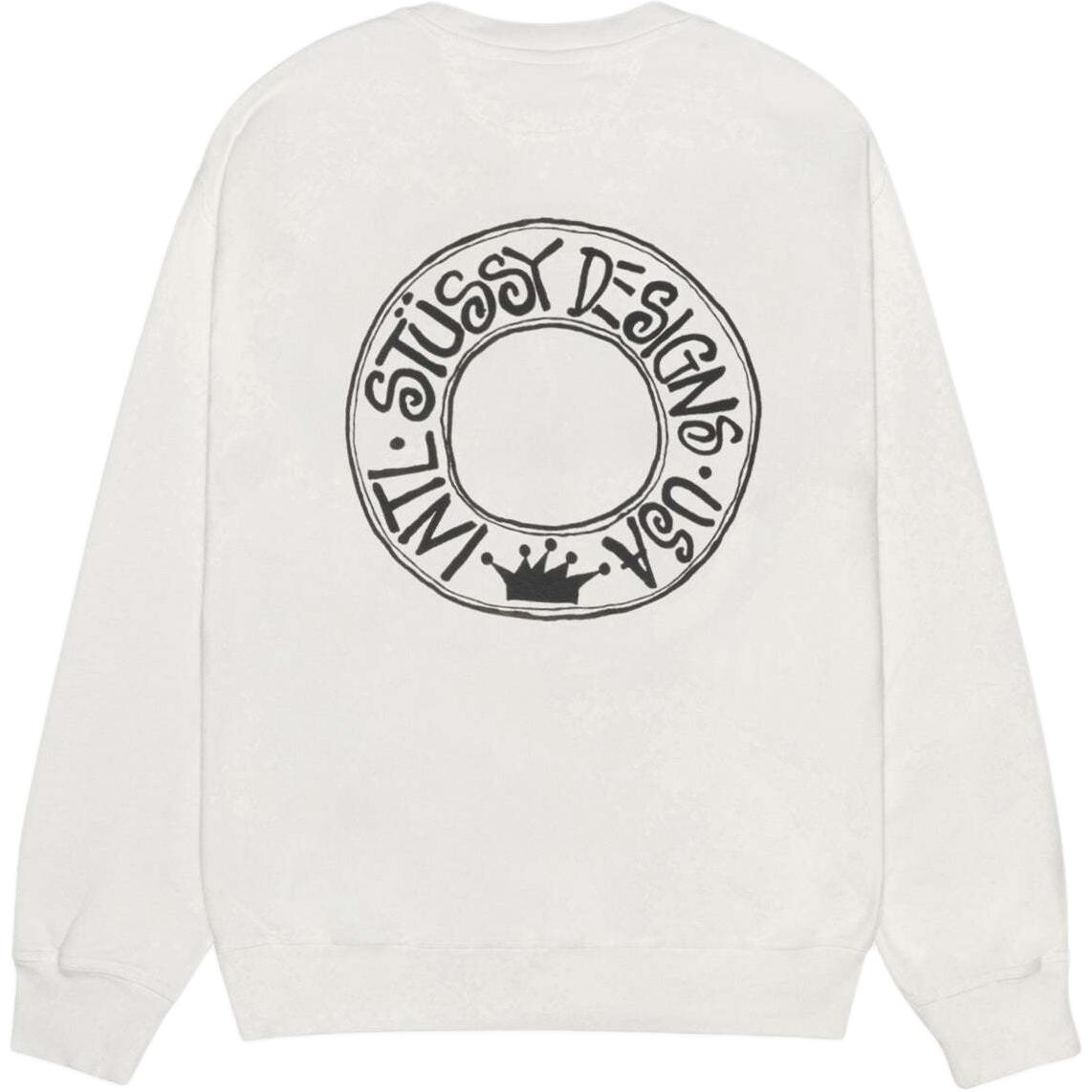Свитшот унисекс из осенней серии 2024 года Stussy, черный
