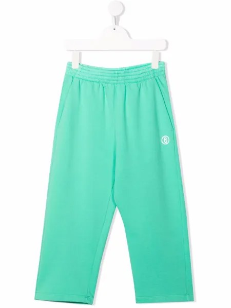 MM6 Maison Margiela Kids спортивные брюки с логотипом