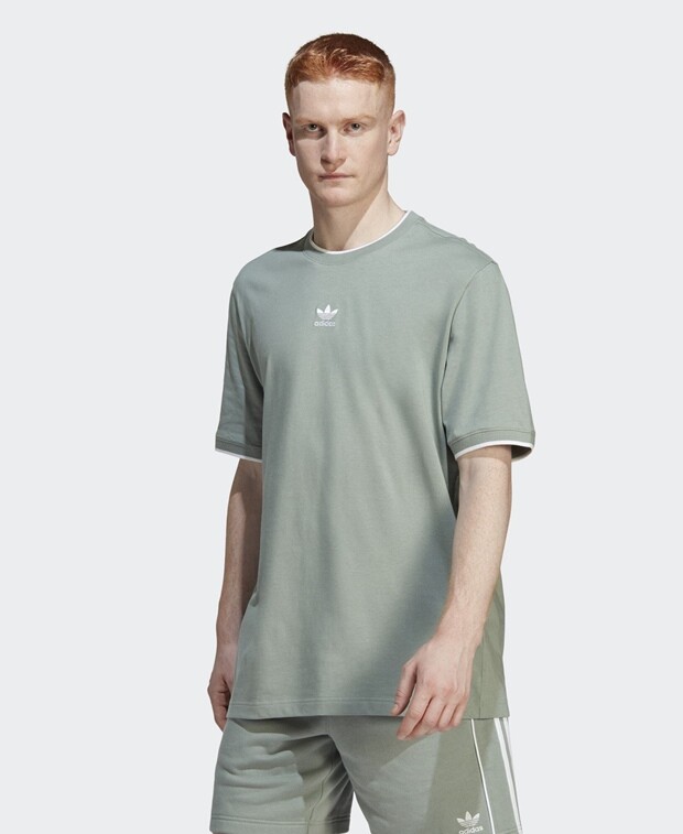 Футболка adidas Originals, зеленый