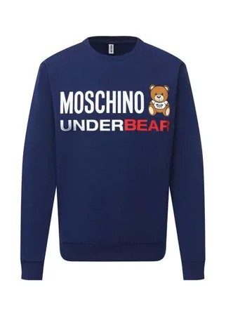 Хлопковый свитшот Moschino