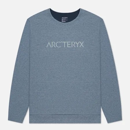 Мужская толстовка Arcteryx Mentum Centre, цвет голубой, размер L