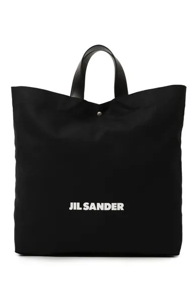 Текстильная сумка-шопер Jil Sander