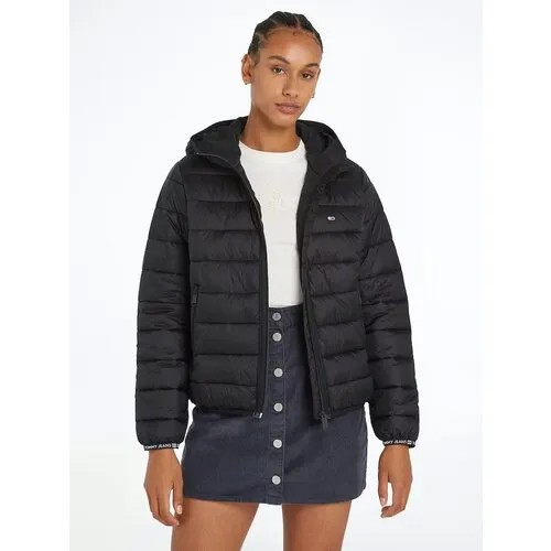 Куртка Tommy Jeans, размер L, черный
