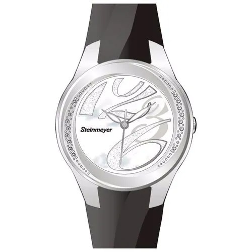 Наручные часы Steinmeyer, белый, серебряный