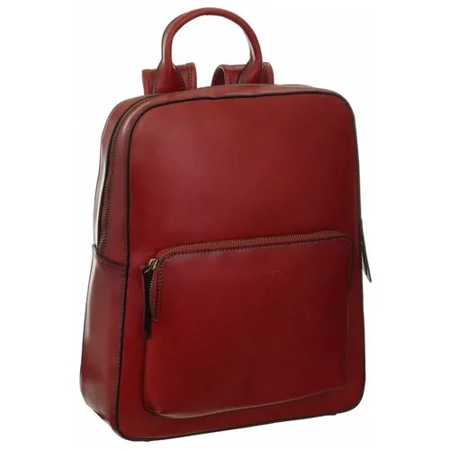 Женский кожаный рюкзак Bruno Perri L14550/4 красный