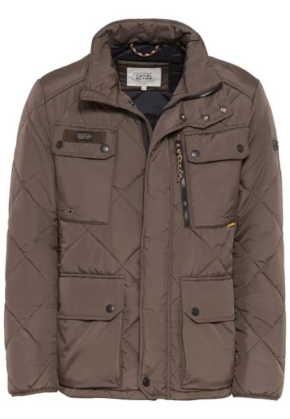 Куртка Camel Active Funktionsjacke mit Rautensteppung, коричневый