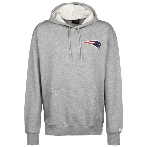 Толстовка NEW ERA Kapuzenpullover NFL New England Patriots Detail Logo, серый
