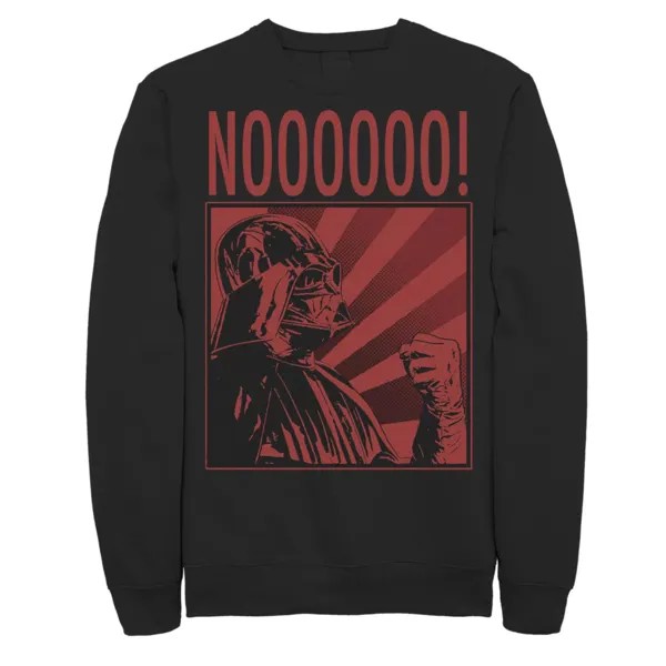 Мужская толстовка с плакатом Darth Vader Nooooooo Star Wars