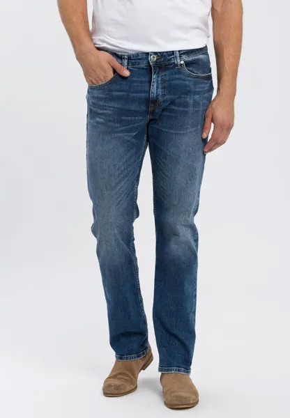 Джинсы прямого кроя DYLAN Cross Jeans, цвет mid-blue