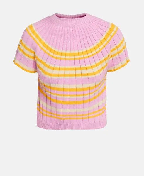 Пуловер с короткими рукавами Finders Keepers, розовый