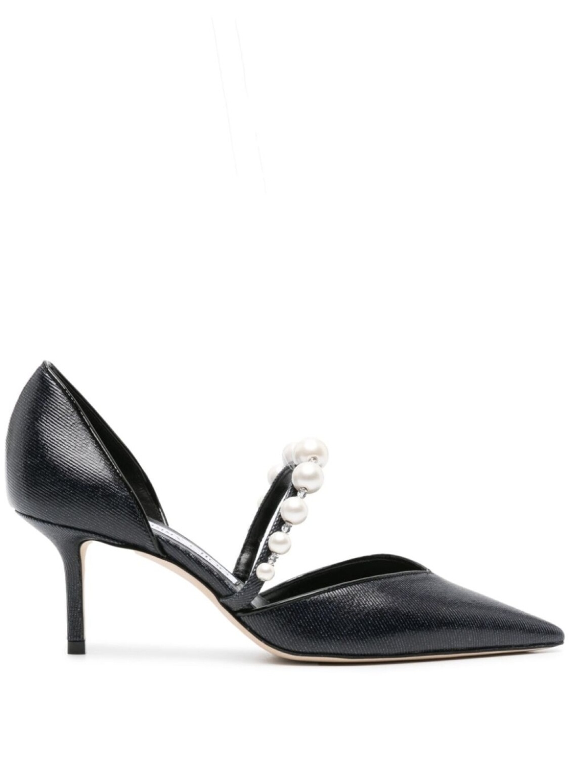Jimmy Choo туфли Aurelie 65 с искусственным жемчугом, синий