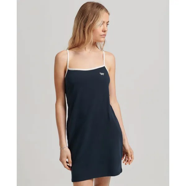 Платье Superdry Vintage Jersey Cami, синий