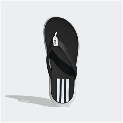 Сланцы жен. FY8656/adidas/COMFORT FLIP FLOP FTWWHT/CBLACK/FTWWHT/размер 5 UK