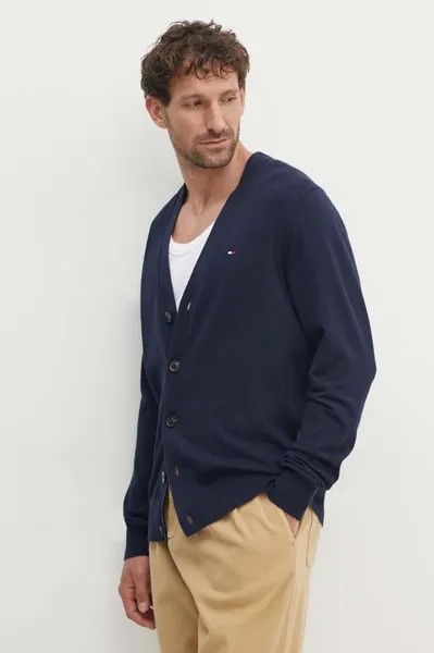 Кардиган Tommy Hilfiger, темно-синий