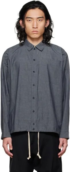 Серая рубашка с заниженными плечами O-Project Jan-Jan Van Essche