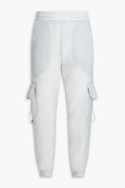 Спортивные брюки из ракушек с аппликацией Mcq Alexander Mcqueen, голубое небо