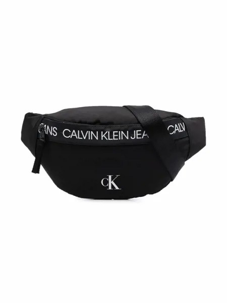 Calvin Klein Kids поясная сумка с логотипом
