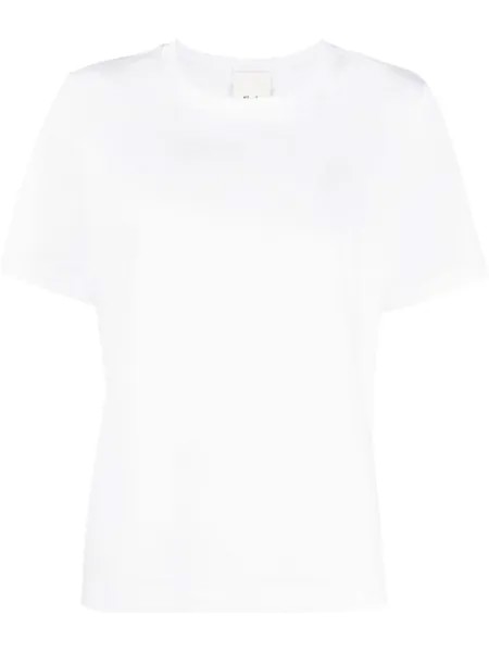 Allude футболка с круглым вырезом, белый