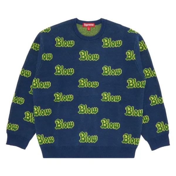 Свитер Supreme Blow 'Navy', синий