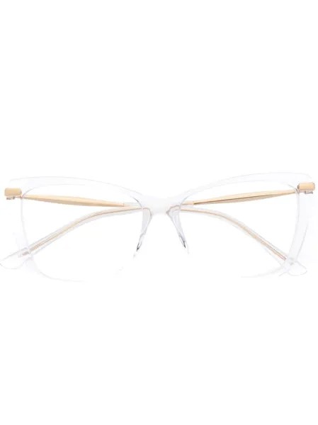 Jimmy Choo Eyewear очки в двухцветной квадратной оправе