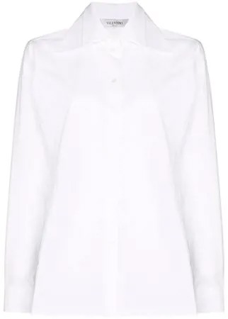 Valentino VLTN OVERSIZE CLLR LS BD SHIRT WHT