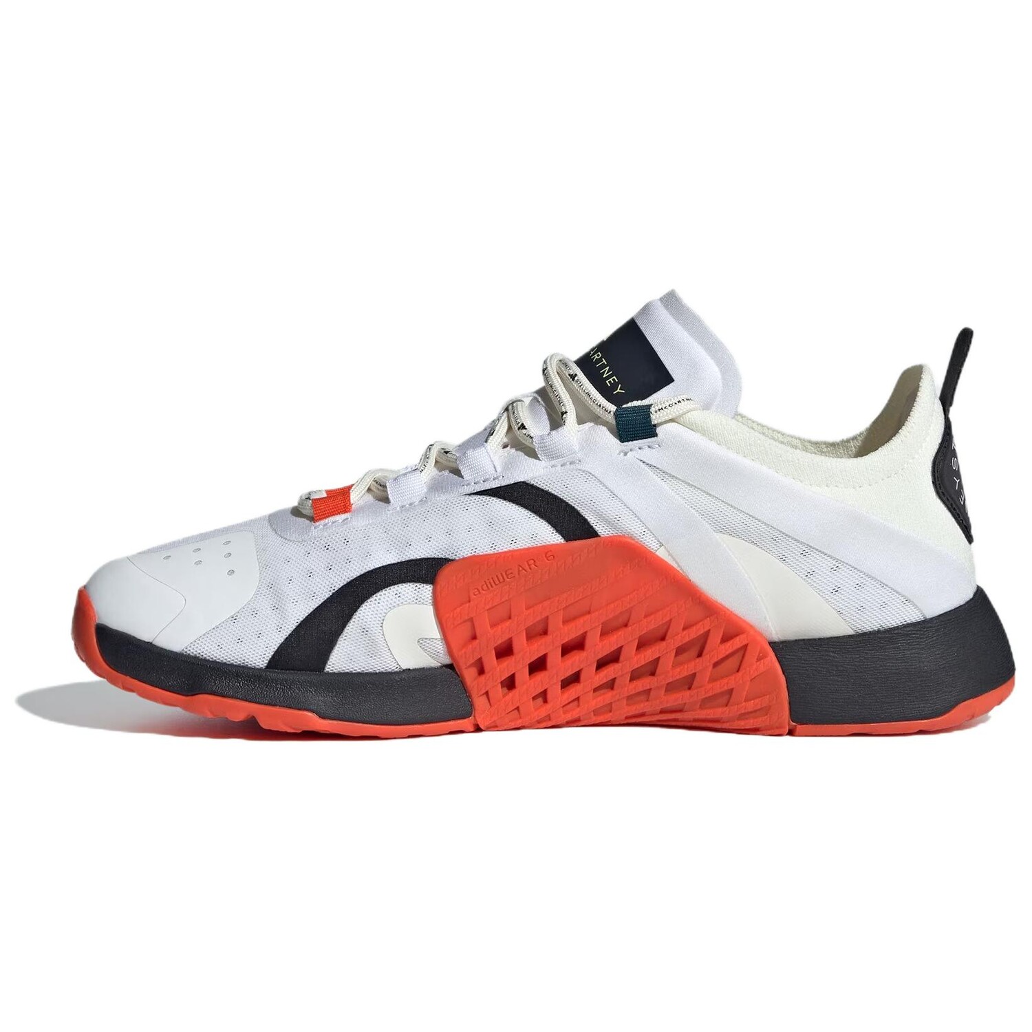 Кроссовки adidas Dropset By Stella Mccartney White Off White Active Orange Women's, белый/черный