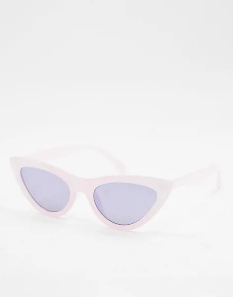 Солнцезащитные очки «кошачий глаз» лавандового цвета ALDO Vorewen-Фиолетовый цвет