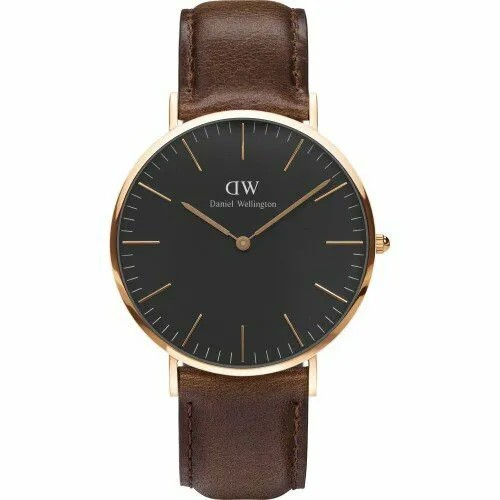 Наручные часы Daniel Wellington, коричневый