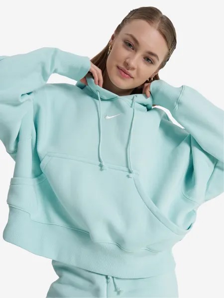 Худи женская Nike Sportswear Phoenix, Голубой