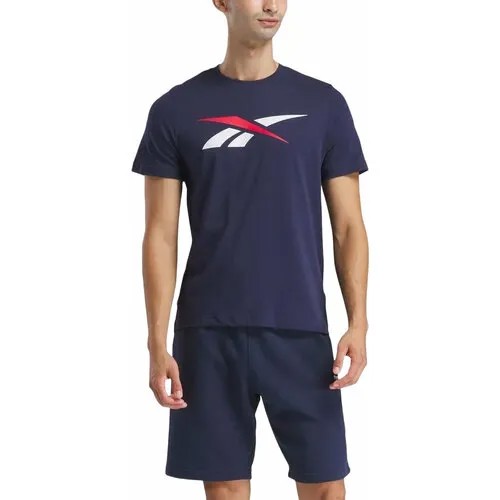 Футболка Reebok, 1 шт., размер XS, синий
