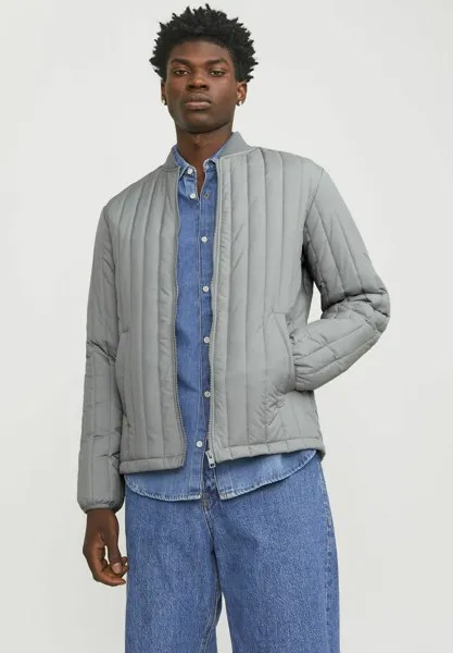 Куртка-бомбер Jjecity Liner Jacket Jack & Jones, цвет ultimate grey