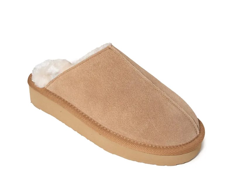 Тапочки Stefanie Scuff Slipper Minnetonka, светло-коричневый