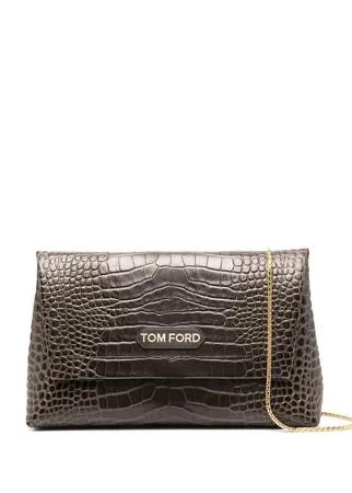 TOM FORD сумка на плечо с тиснением под крокодила